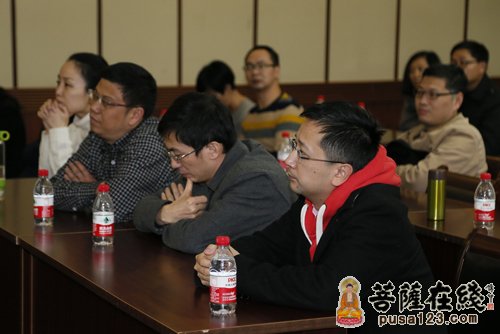 禅文化-灵隐寺光泉大和尚为上海基玉工作人员开示禅文化