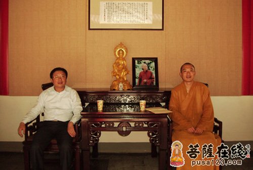 佛教-南通市民宗局局长马建清等召开南通佛教文化交流团赴台行前座谈会