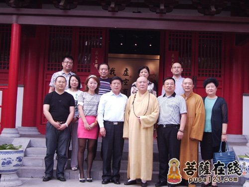 佛教-南通市民宗局局长马建清等召开南通佛教文化交流团赴台行前座谈会