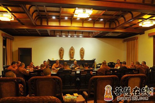 佛教-普陀山佛协僧伽培训班2013年上半年开课学习