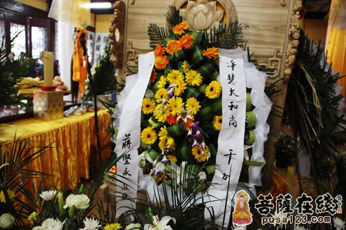 佛教-天地同泣 十方信众至黄梅四祖寺吊唁当代高僧净慧长老