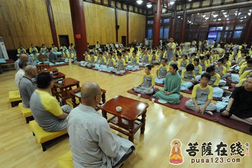 佛教-第十九届柏林禅寺生活禅夏令营正式开营