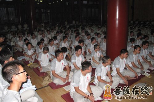 佛教-河北柏林禅寺第十八届生活禅夏令营正式开营