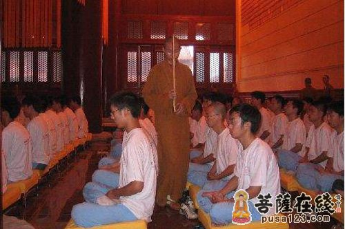 佛教-河北赵县柏林禅寺举行第十二届生活禅夏令营开营仪式