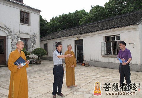 普陀山-普陀山佛协综治办赴普陀山各寺院进行安全综合检查