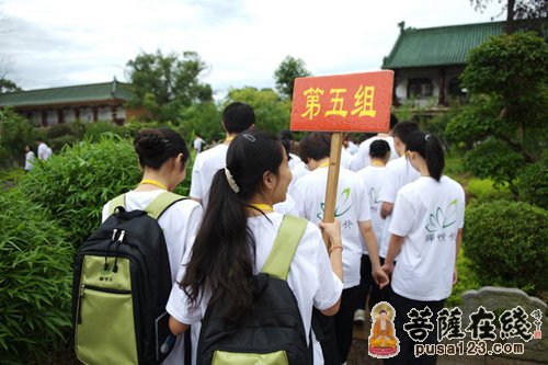 广东南华禅寺第七届“禅悦行”夏令营正式开营