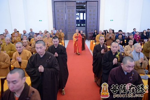 杭州永福禅寺监院念顺法师应邀于宝陀讲寺作《四念处》佛学专题讲座