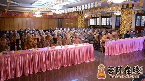 党的十八届三中全会-普陀山佛协召开会议传达学习党的十八届三中全会精神