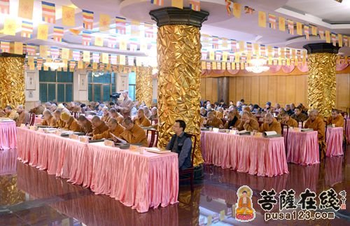 佛教-普陀山佛教协会2013年年终总结大会圆满闭幕