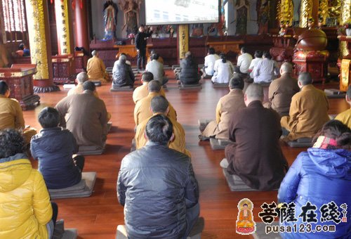 消防-上海西林禅寺举行安全消防学习会议
