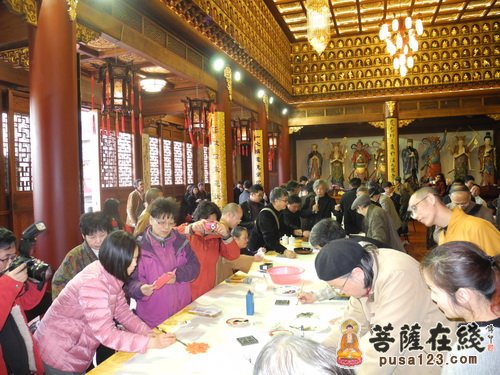文化-上海绿洲画院与上海西林禅寺文化交流
