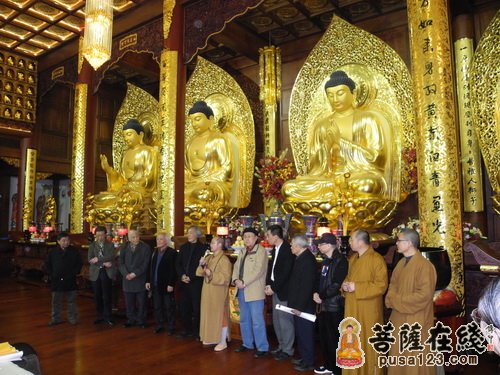 文化-上海绿洲画院与上海西林禅寺文化交流