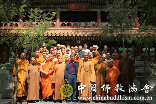 佛教-云南省南传佛教在京考察团拜访中国佛教协会