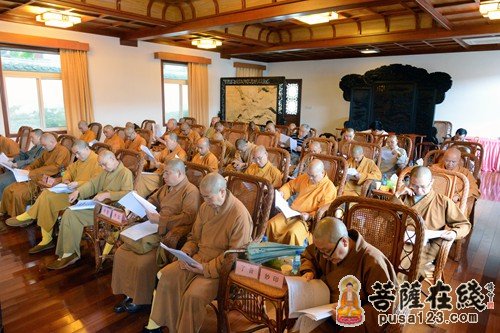 普陀山佛教协会召开五届七次理事会议