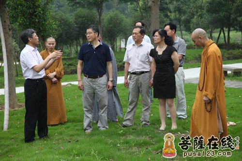 设计院-浙江省设计院院长王滋应邀考察天童禅寺