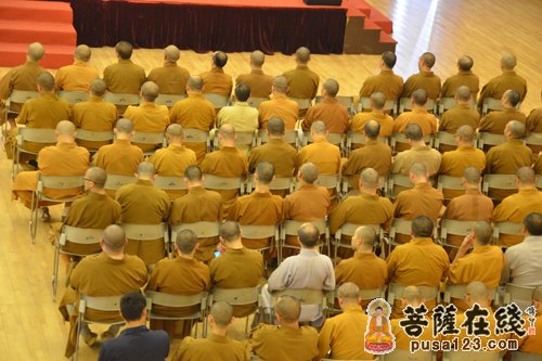 佛教-上海玉佛禅寺举行消除安全隐患修缮工程开工动员会