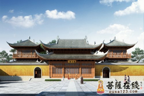 上海玉佛禅寺观音殿修缮;已认捐 观音菩萨是四大菩萨之一.