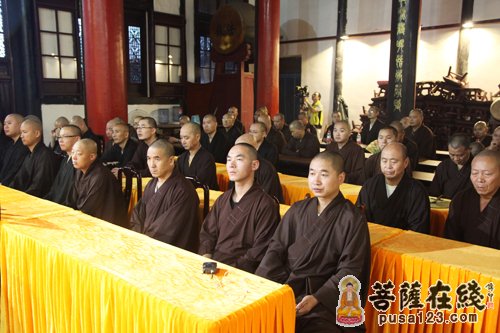 天童禅寺第八届“体悟禅慧 和谐人生”学修营正式开营