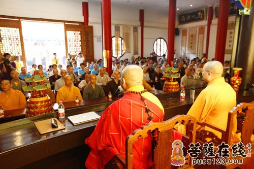 马祖道一-广东六祖寺一行赴赣礼祖 纯一大和尚为其讲“马祖及其洪州禅”