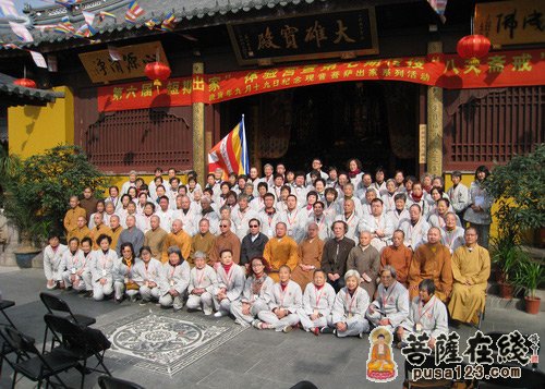 佛教-上海西林禅寺举办第六届短期出家体验营暨