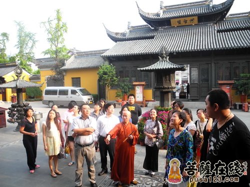 佛教-上海少数民族联合会到西林禅寺“半日禅修” 开启智慧