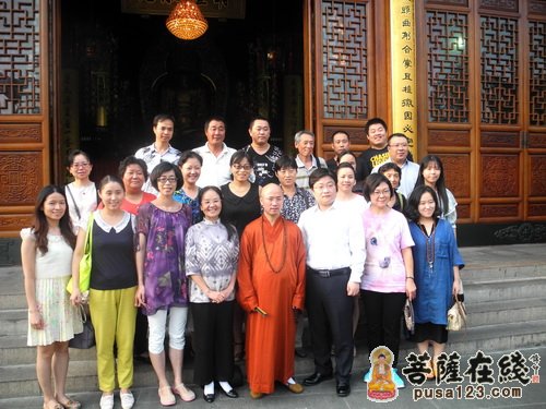 佛教-上海少数民族联合会到西林禅寺“半日禅修” 开启智慧