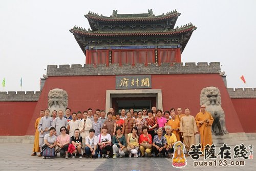 佛学-上海西林禅寺僧众赴河南古都 开启佛学文化之旅