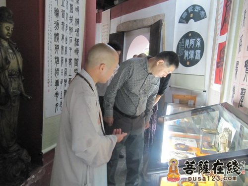 佛教-松江区统战部领导莅临西林禅寺考察调研