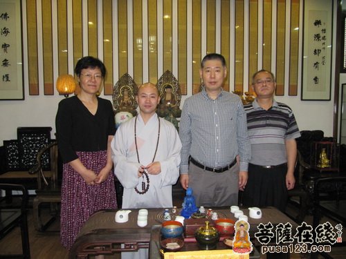 佛教-松江区统战部领导莅临西林禅寺考察调研