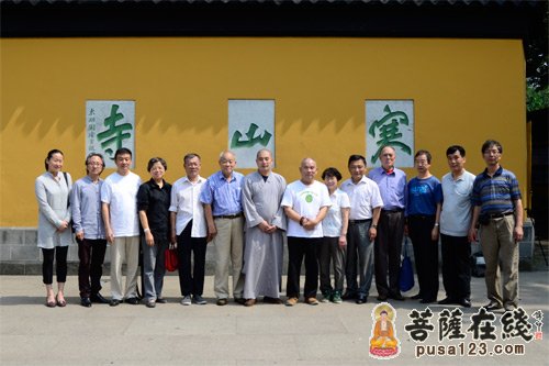 寒山寺-上海炎黄书画院书画家来寒山寺采风笔会