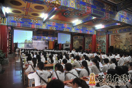 文殊院-成都文殊院第十六期寺院生活体验营圆满闭营