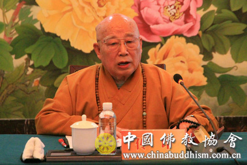 佛教-中国佛教协会会长会议在陕西宝鸡召开