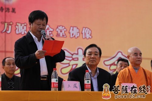 王成局长发言