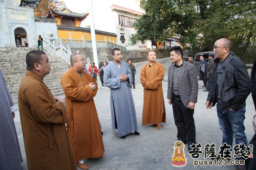 佛教-湖北省民宗委党日活动赴五祖寺探讨佛教与廉政文化