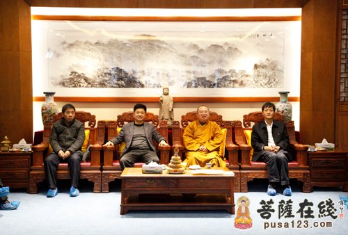 佛教-湖北省民宗委党日活动赴五祖寺探讨佛教与廉政文化