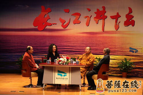佛教-中国佛教协会副会长正慈大和尚出席长江论坛