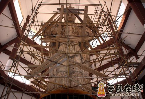 般若波罗蜜多心经-浦东小普陀寺免费结缘抄写《心经》装藏四面千手观音菩萨圣像