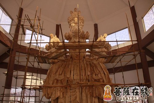 般若波罗蜜多心经-浦东小普陀寺免费结缘抄写《心经》装藏四面千手观音菩萨圣像