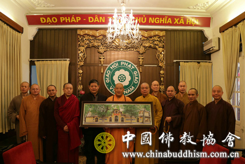 佛教-常藏副秘书长率中国佛教协会代表团访问越南 佛教-常藏副秘书长率中国佛教协会代表团访问越南