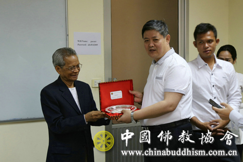 佛教-中国佛教协会代表团访问柬埔寨