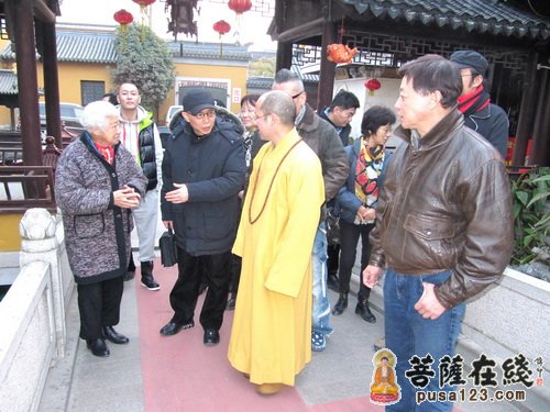 佛教-上海市摄影家协会一行人参访松江知也禅寺、西林禅寺