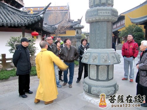佛教-上海市摄影家协会一行人参访松江知也禅寺、西林禅寺