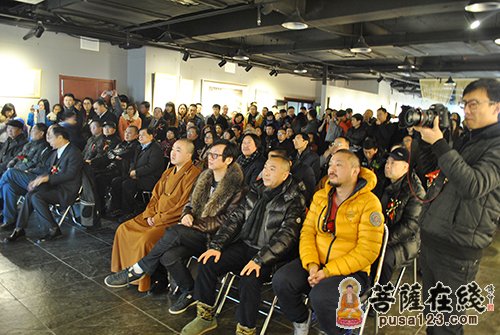 佛教-“花开见佛”少林寺延达法师书画展隆重开幕