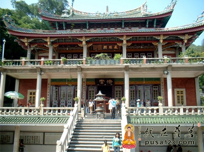 南普陀寺-厦门市委常委政法委书记陈炳发一行到南普陀寺慰问并指导工作(图)