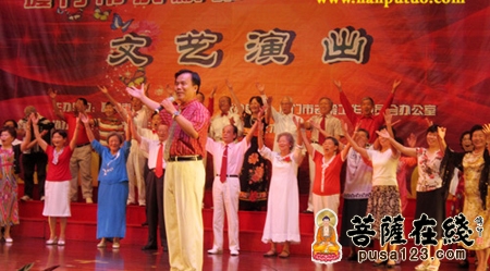 南普陀寺-南普陀寺慈善会参加厦门市第24个老人节庆祝大会